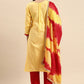 Salwar Suit Cotton Yellow Embroidered Salwar Kameez