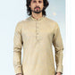 Kurta Pyjama Silk Yellow Fancy Work Mens