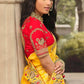 Trendy Saree Silk Yellow Embroidered Saree