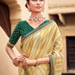Classic Silk Yellow Digital Print Saree