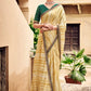 Classic Silk Yellow Digital Print Saree