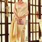 Contemporary Kanjivaram Silk Yellow Woven Saree