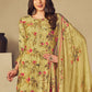 Salwar Suit Muslin Yellow Embroidered Salwar Kameez