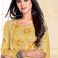 Trendy Suit Cotton Satin Yellow Print Salwar Kameez