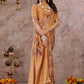 Classic Cotton Yellow Digital Print Saree