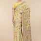 Classic Silk Blend Yellow Woven Saree