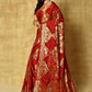 Bandhej Saree Silk Red Weaving Saree