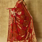 Bandhej Saree Silk Red Weaving Saree