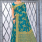 Classic Chiffon Viscose Blue Weaving Saree