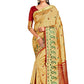 Classic Kanjivaram Silk Gold Zari Saree