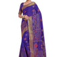 Classic Kanjivaram Silk Blue Zari Saree