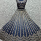 Lehenga Choli Silk Blue Embroidered Lehenga Choli
